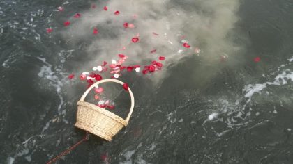 Scattering Ashes at Sea