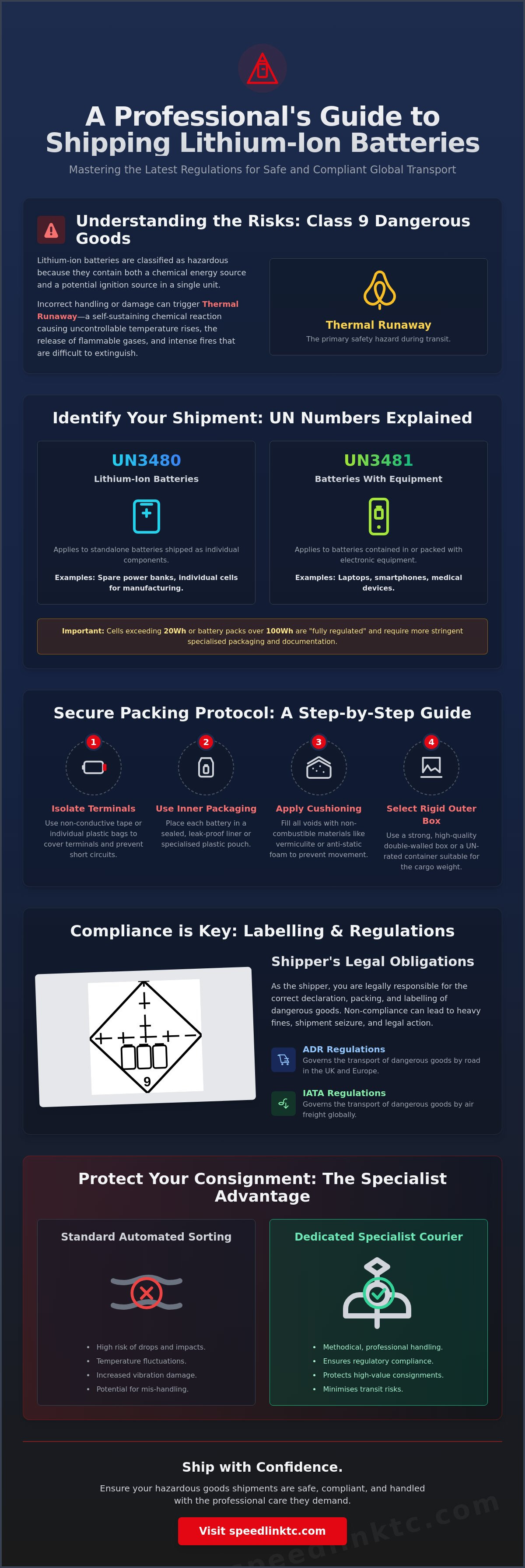 How to Ship Lithium Ion Batteries: A Comprehensive Safety and Compliance Guide
