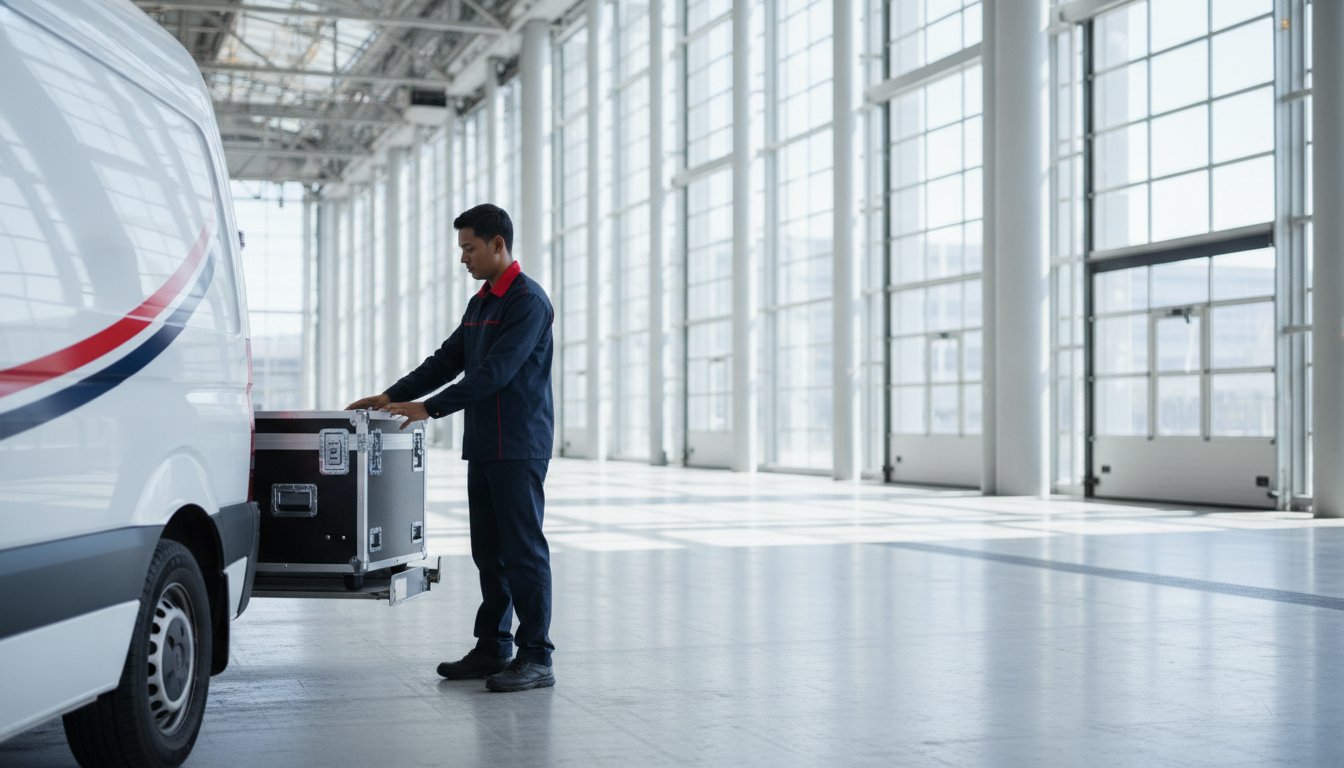 Exhibition Stand Delivery Service: The 2026 Guide to Stress-Free Event Logistics