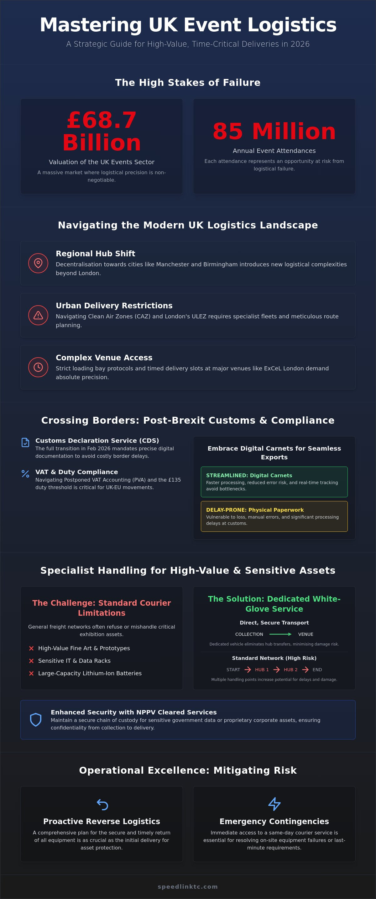 Event Logistics Management UK: A Strategic Guide to High-Stakes Execution