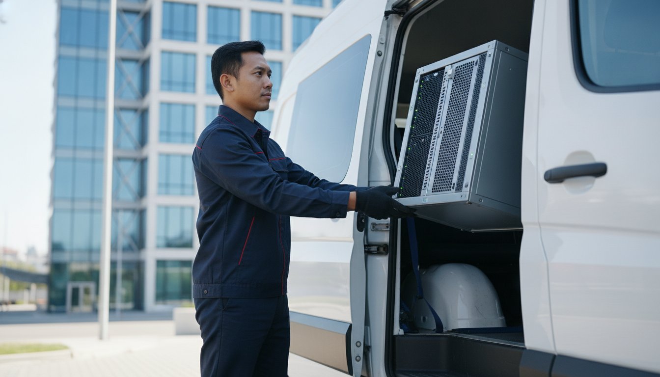 07808 Light Haulage: Why Professional B2B Standards Outperform Local Mobile Operators
