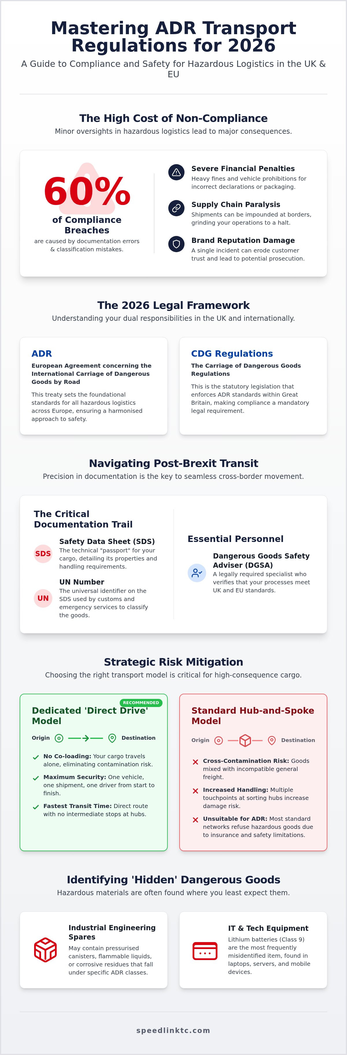 ADR UK Transport Regulations: 2026 Compliance Guide