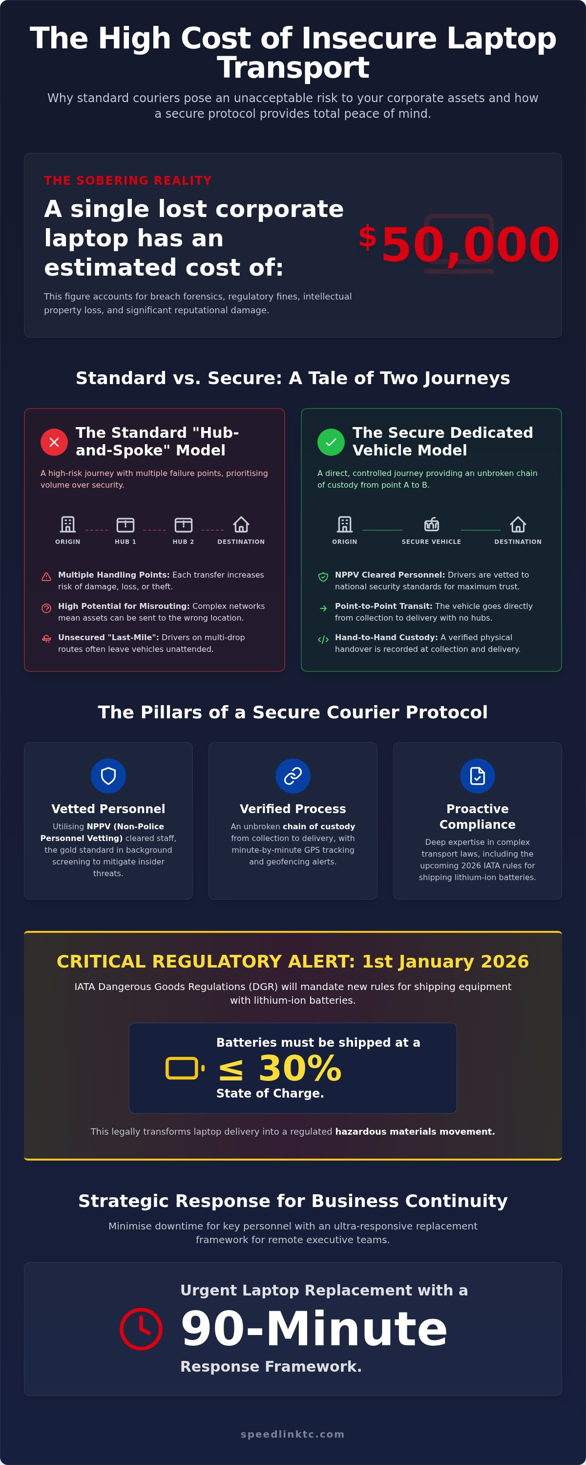 Secure Laptop Courier: The 2026 Protocol for High-Value Tech Logistics