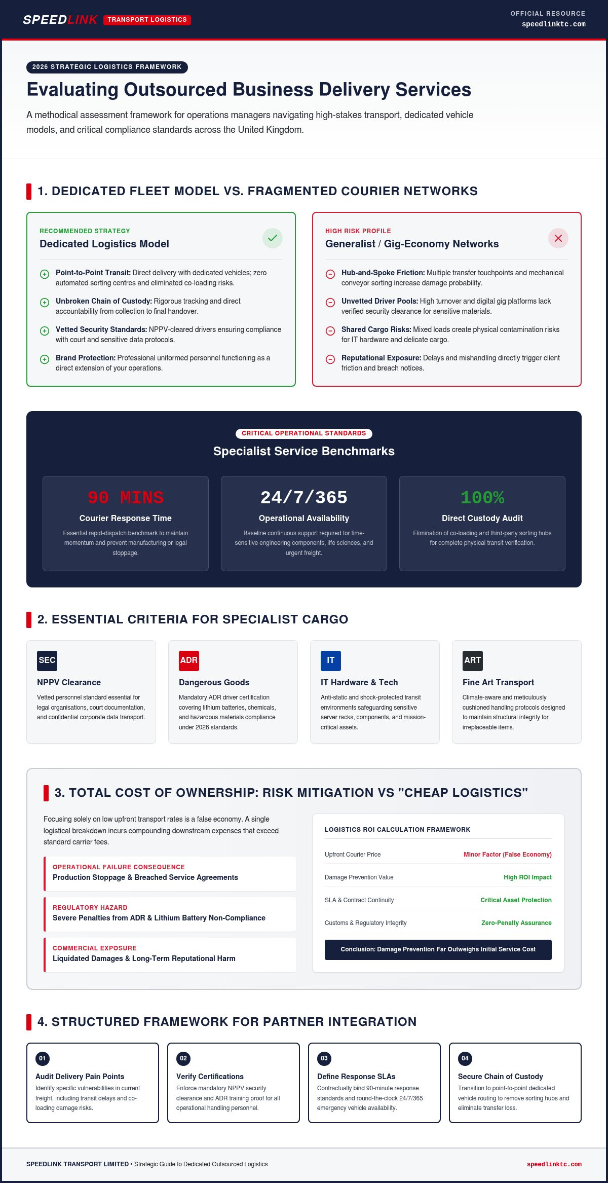 Choosing the Best Outsourced Business Delivery Service: The 2026 Strategic Guide