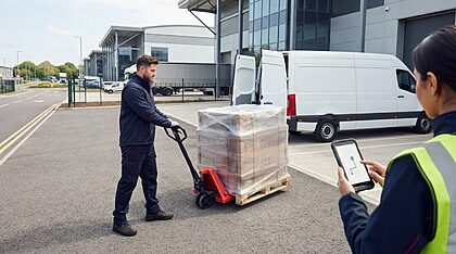 Same Day Pallet Delivery in the UK with Quotes and Tracking
