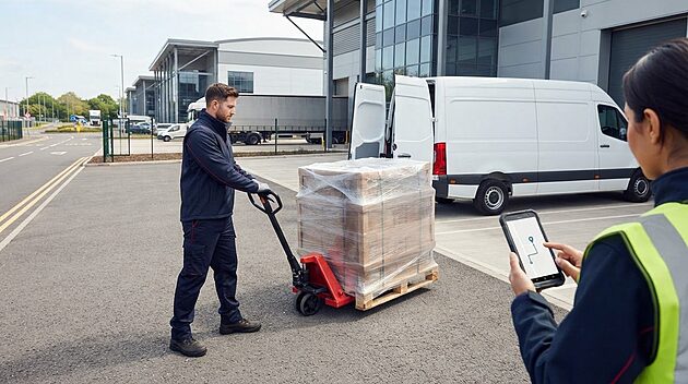 Same Day Pallet Delivery in the UK with Quotes and Tracking